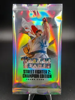 Street Fighter II Champion Edition PSA Promo Card Pack Sealed 2025 Exclusive - Image 1