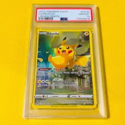 PSA10 GEM MINT 2023 Pikachu AR #GG30/GG70 English Pokemon Card Crown Zenith - Image 1