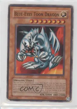 Blue-Eyes Toon Dragon Unlimited YuGiOh Starter Deck Pegasus #SDP-020 2003 uk2 - Image 1