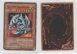 Blue-Eyes Toon Dragon Unlimited YuGiOh Starter Deck Pegasus #SDP-020 2003 uk2 - Image 3