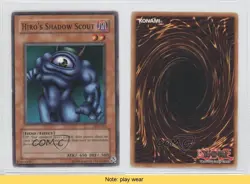 Hiro's Shadow Scout Unlimited YuGiOh Starter Deck Pegasus #SDP-019 2003 READ 1a1 - Image 3