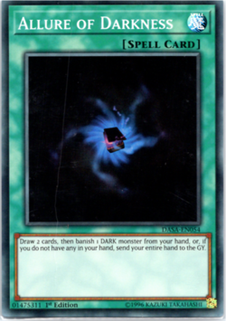 Allure of Darkness - DASA-EN054 - Super Rare - 1st Edition Yugioh - Image 1
