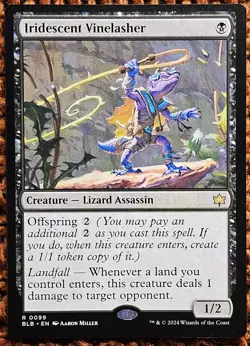 ✨Iridescent Vinelasher✨ MTG | Bloomburrow | NM/M | R 0099 - Image 1