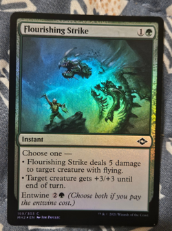 Flourishing Strike FOIL Modern Horizons 2 MTG Magic Cards - Image 1