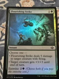 Flourishing Strike FOIL Modern Horizons 2 MTG Magic Cards - Image 2