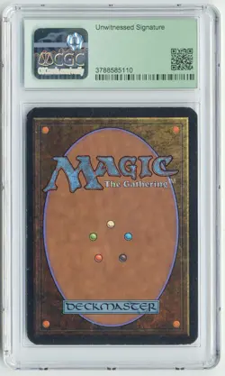 Graded Gold Signed Purelace CGC 7 Alpha Artist Sandra Everingham MTG Magic Rare! - Image 2