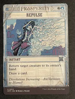 MTG Repulse, NM-Mint, (OTP #0013) Regular - Image 1