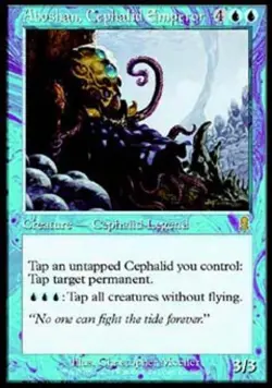Aboshan, Cephalid Emperor - Medium Play MTG Odyssey - Image 1