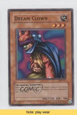 Dream Clown Unlimited YuGiOh Starter Deck Pegasus #SDP-017 2003 READ 1a1 - Image 1
