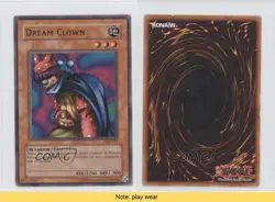 Dream Clown Unlimited YuGiOh Starter Deck Pegasus #SDP-017 2003 READ 1a1 - Image 3