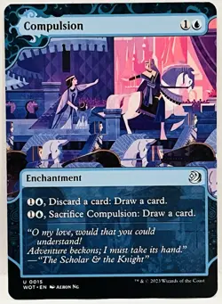 Compulsion -#15-MTG-Wilds of Eldraine: Enchanting Tales-Regular-NM - Image 1