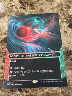 GROVE OF THE BURNWILLOWS Magic MTG Edge of Eternities Stellar Sights - Image 1