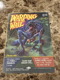 WARPING WAIL Magic the Gathering MTG Edge of Eternities Special Guest - Image 1