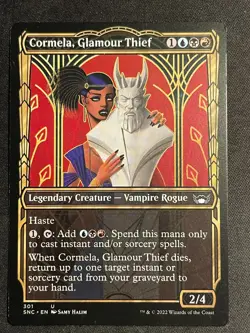 MTG Cormela, Glamour Thief (Showcase), NM-Mint, (SNC #301) Regular - Image 1