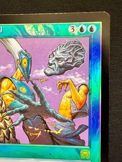 MTG Misdirection - Mercadian Masques Foil Rare LP Japanese Used - Image 3