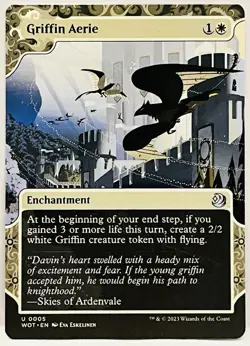 Griffin Aerie -#5- MTG- Wilds of Eldraine: Enchanting Tales-Regular-NM - Image 1