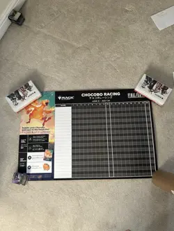 MTG Final Fantasy PROMO Chocobo's Race Game Board Poster 2025 - Image 1