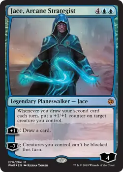 Magic the Gathering (mtg): WAR: Jace, Arcane Strategist - Mythic - Image 1