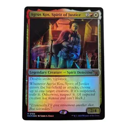 Argrus Kos, Spirit of Justice #0184 Foil Mythic MTG 2024 Murders at Karlov Manor - Image 1