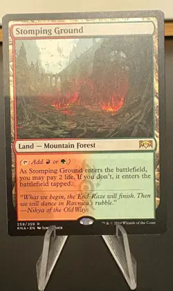 Stomping Ground Ravnica Allegiance Shock Land MTG - Image 1