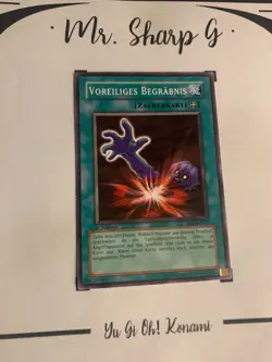 VOREILIGES BEGRABNIS - 1. AUFLAGE SD4-DE017 DEUTSCH Yu-Gi-Oh! CARD COMMON GAME - Image 4