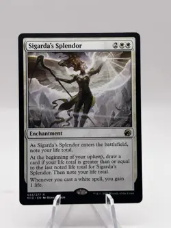 Sigarda's Splendor 033/277 Innistrad: Midnight Hunt MID MTG NM - Image 1
