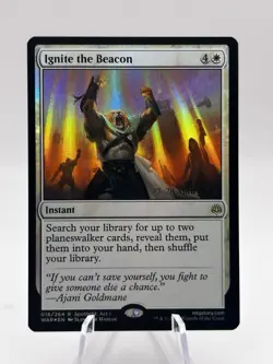 Ignite the Beacon 018/264 Foil War of the Spark WAR MTG NM - Image 1