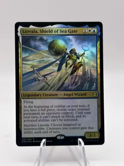 Linvala, Shield of Sea Gate 226/280 Foil Zendikar Rising ZNR MTG NM - Image 1