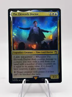 The Eleventh Doctor 0125 Foil Universes Beyond: Dortor Who WHO MTG NM - Image 1