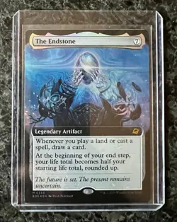 MTG The Endstone EXTENDED ART FOIL 0353 EOE - Image 1
