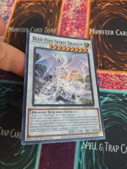 Yugioh Blue-Eyes Spirit Dragon RA02-EN030 Super Rare 1st Edition Near Mint - Image 2