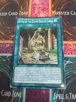 Yugioh Ruins of the Divine Dragon Lords SR02-EN024 Super Rare 1st Edition NM - Image 1