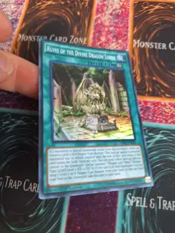 Yugioh Ruins of the Divine Dragon Lords SR02-EN024 Super Rare 1st Edition NM - Image 2