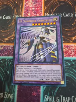 Yugioh El Shaddoll Construct SDSH-EN046 Ultra Rare 1st Edition Near Mint - Image 1