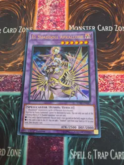 Yugioh El Shaddoll Apkallone SDSH-EN045 Ultra Rare 1st Edition Near Mint - Image 1