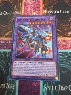 Yugioh Rindbrumm the Striking Dragon RA02-EN025 Super Rare 1st Edition Near Mint - Image 1