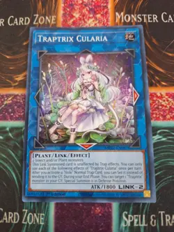 Yugioh Traptrix Cularia MP22-EN087 Super Rare 1st Edition Near Mint - Image 1