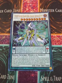 Yugioh D/D/D Super Doom King Bright Armageddon BLLR-EN007 Ultra 1st Edition NM - Image 1