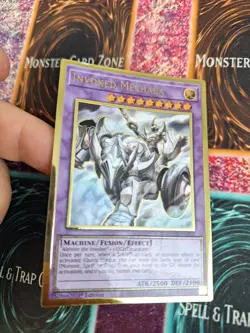 Yugioh Invoked Mechaba MGED-EN025 Premium Gold Rare 1st Edition NM/LP - Image 2