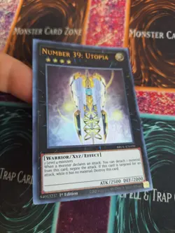 Yugioh Number 39: Utopia BROL-EN059 Ultra Rare 1st Edition Near Mint - Image 2