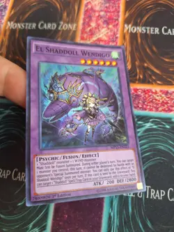 Yugioh El Shaddoll Wendigo MP15-EN221 Super Rare 1st Edition Near Mint - Image 2