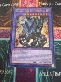 Yugioh Guardian Chimera RA02-EN023 Ultra Rare 1st Edition Near Mint - Image 1