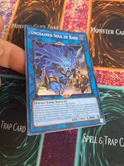 Yugioh Unchained Soul of Rage RA02-EN041 Super Rare 1st Edition Near Mint - Image 2