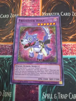 Yugioh Frightfur Wolf FUEN-EN021 Super Rare 1st Edition Near Mint - Image 1