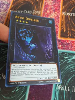 Yugioh Abyss Dweller DUDE-EN016 Ultra Rare 1st Edition Near Mint - Image 2