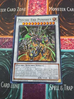 Yugioh Psychic End Punisher RA02-EN032 Super Rare 1st Edition Near Mint - Image 1