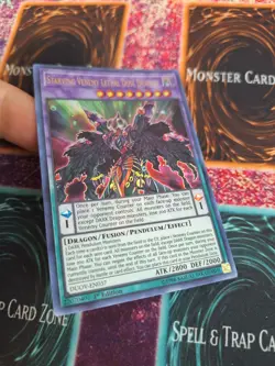 Yugioh Starving Venemy Lethal Dose Dragon DUOV-EN037 Ultra Rare 1st Edition NM - Image 2