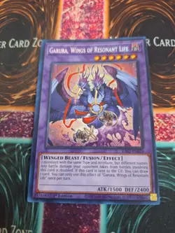 Yugioh Garura, Wings of Resonant Life RA02-EN024 Secret Rare 1st Edition NM - Image 1