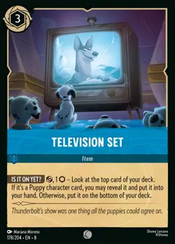 Television Set #178 Common | Lorcana: Reign of Jafar Card - Image 1