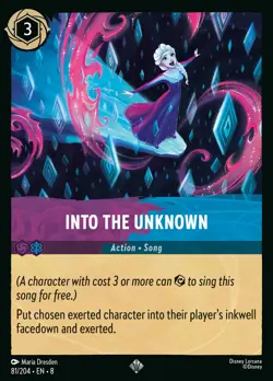 Into the Unknown #81 FOIL Super Rare | Lorcana: Reign of Jafar Card - Image 1